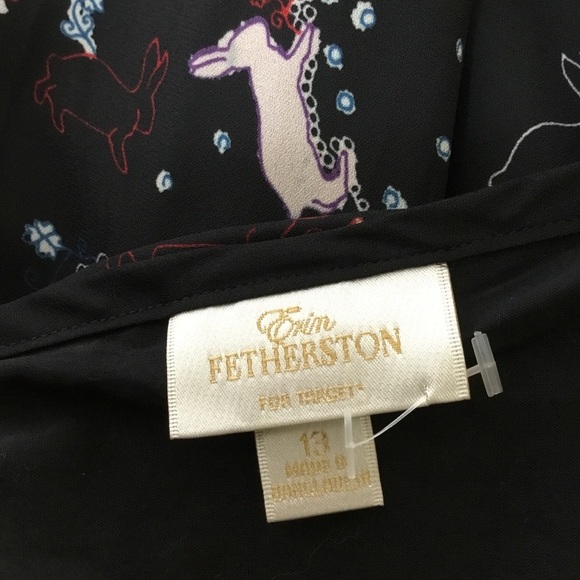 Erin Fetherston Mini Dress Spaghetti Strap Babydoll Y2K EUC - Picture 8 of 9